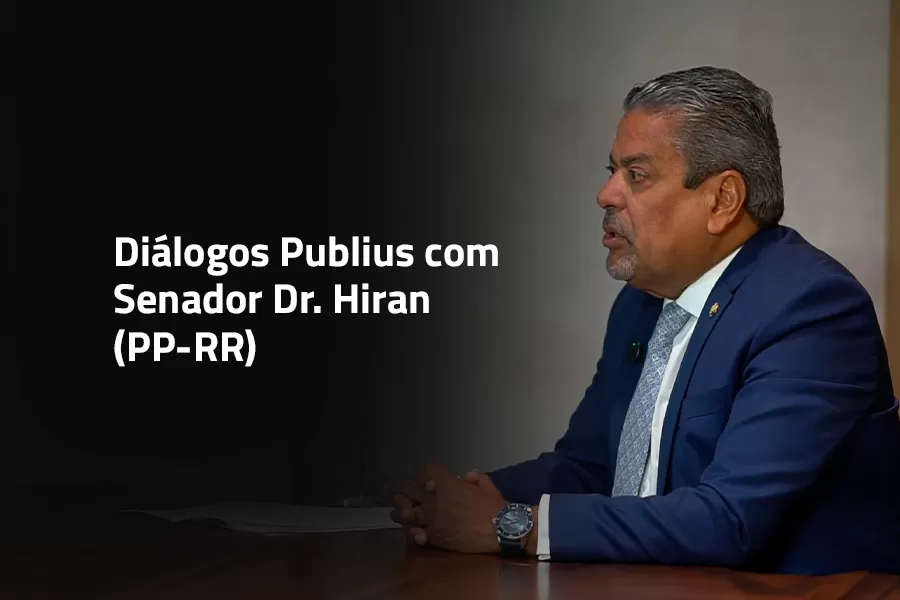 Banner Mobile: Diálogos Publius: Entrevista Hiran Gonçalves