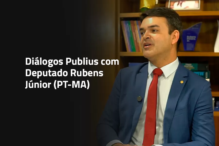 Banner Mobile: Diálogos Publius: Entrevista Rubens Júnior